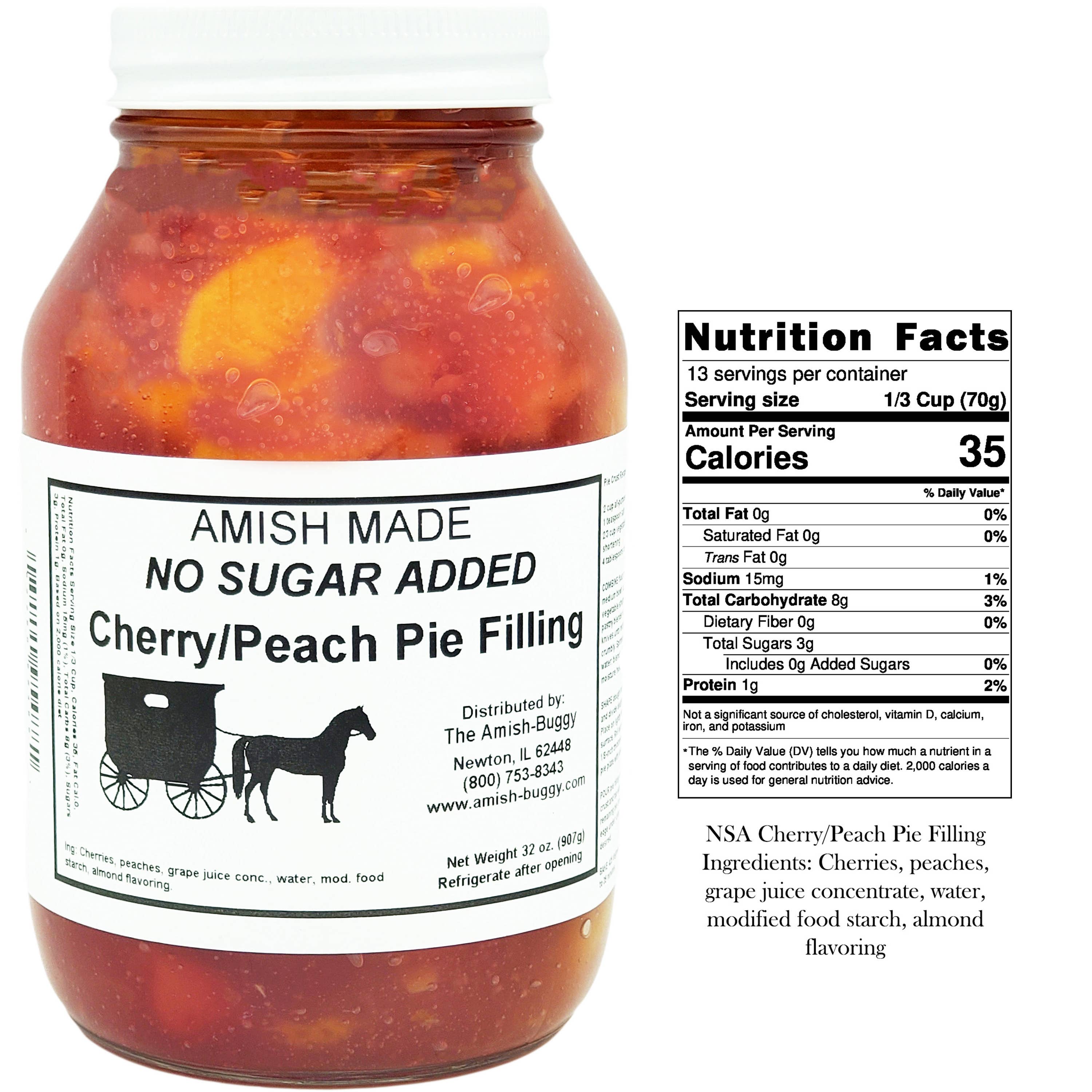 Arndt's Fudgery LLC - Wholesale Jam/Jelly - Amish Pie Filling - 32 Oz Jar11