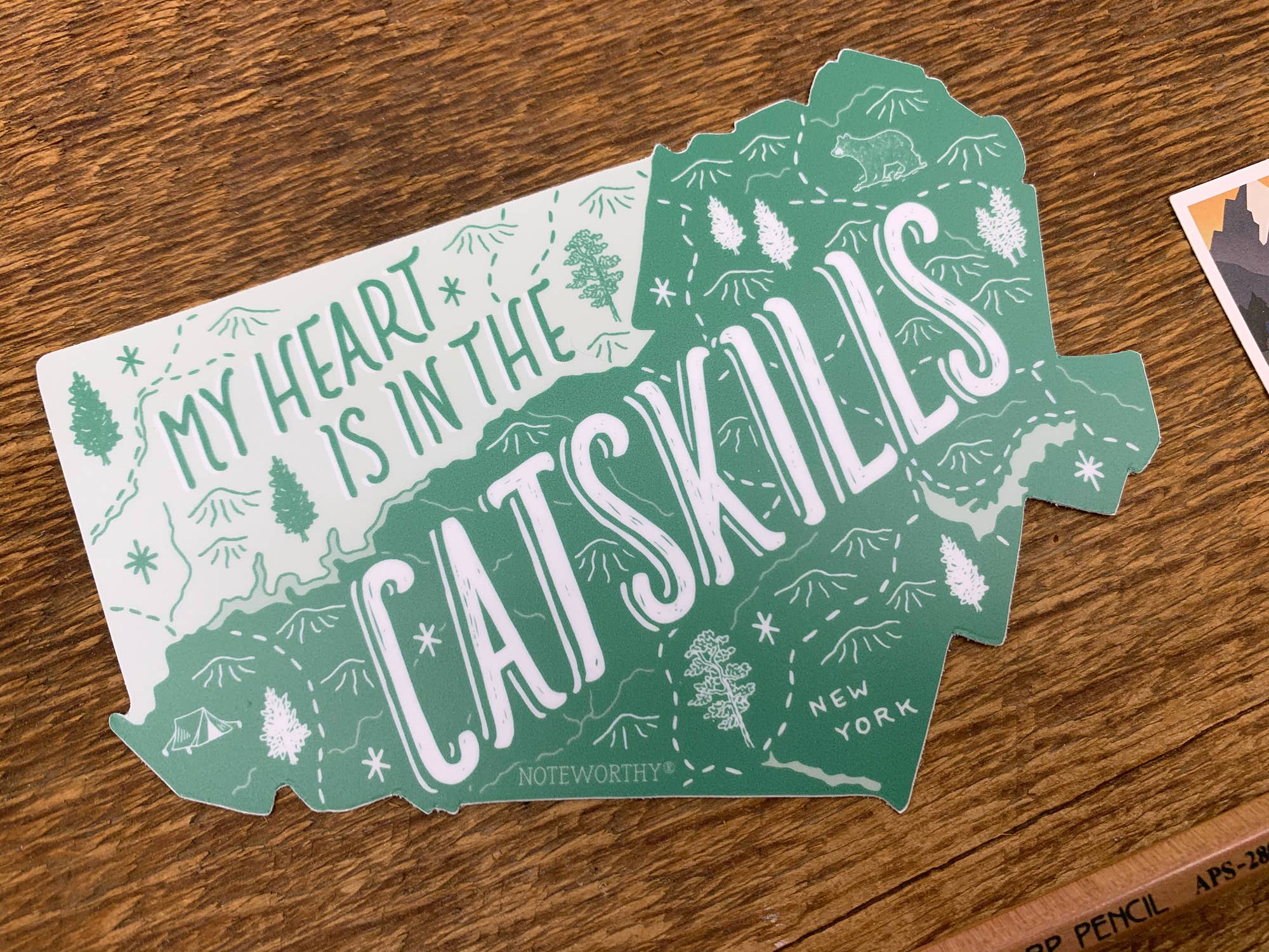 Noteworthy Paper & Press - Wholesale Sticker - Catskills Sticker3