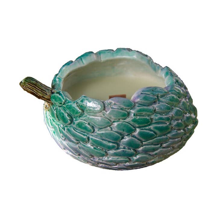 Sweetsop Candle Green for wholesale by Marie Burgos Collection