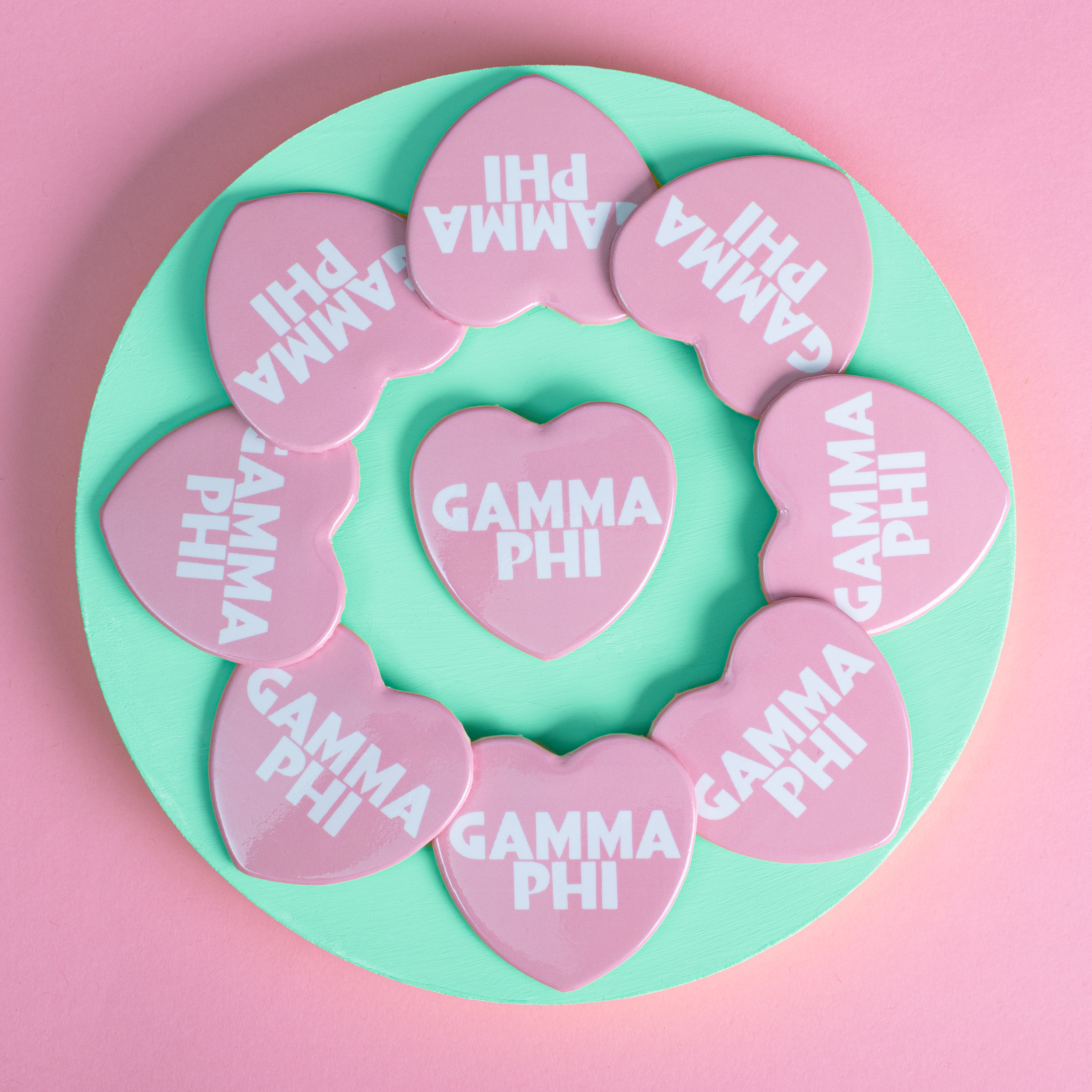 Swag - Wholesale Lapel Pin/Button - Pop Heart Buttons9