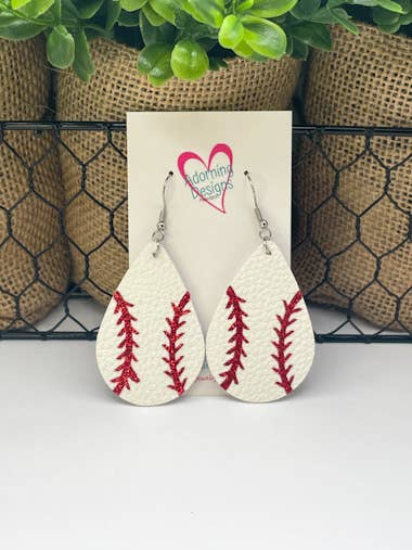 Baseball Dangles for wholesale by Adorning Designs