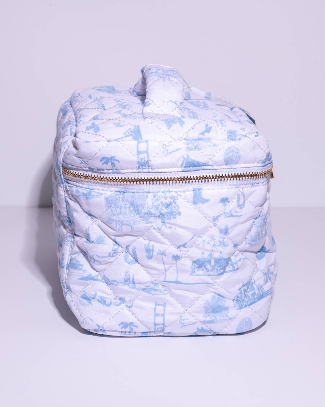 Coastal Cowboy - Wholesale Makeup/Cosmetic Bag - *NEW* Country & Coastal Toile Train Case2
