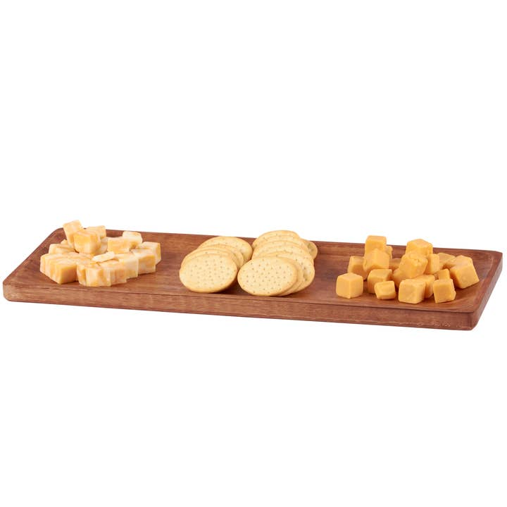 Large Rectangular Acacia Tray for wholesale by Primitives by Kathy