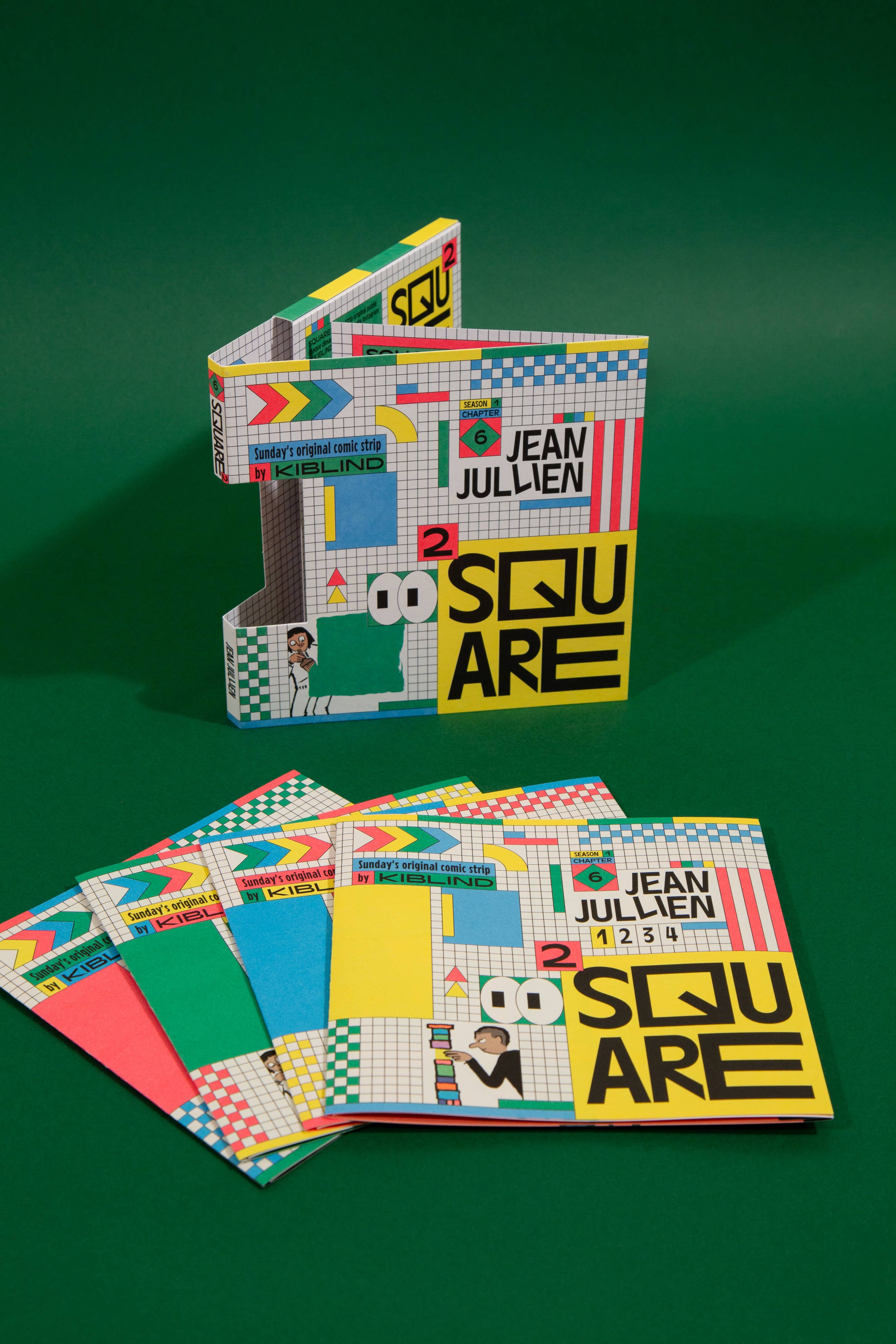 KIBLIND Atelier - Wholesale Art Print - SQUARE² pouch — Jean Jullien5