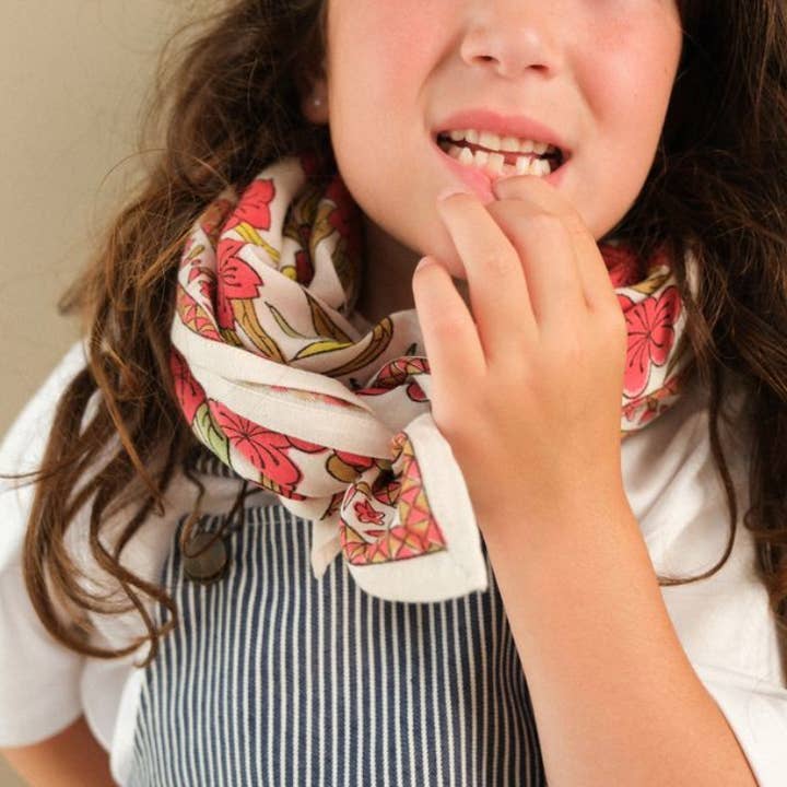 SO FAMILY - Wholesale Scarf - Women's - Jaipur Garnet Adult Scarf 100 cm