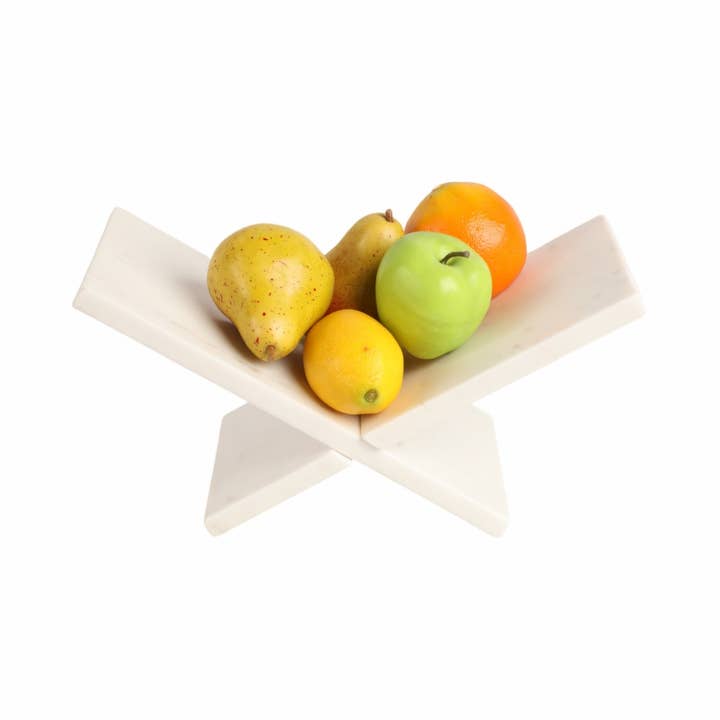 Sagebrook Home - Wholesale Decorative Tray - White 13 in. Modern Marbled Novelty Bookstand