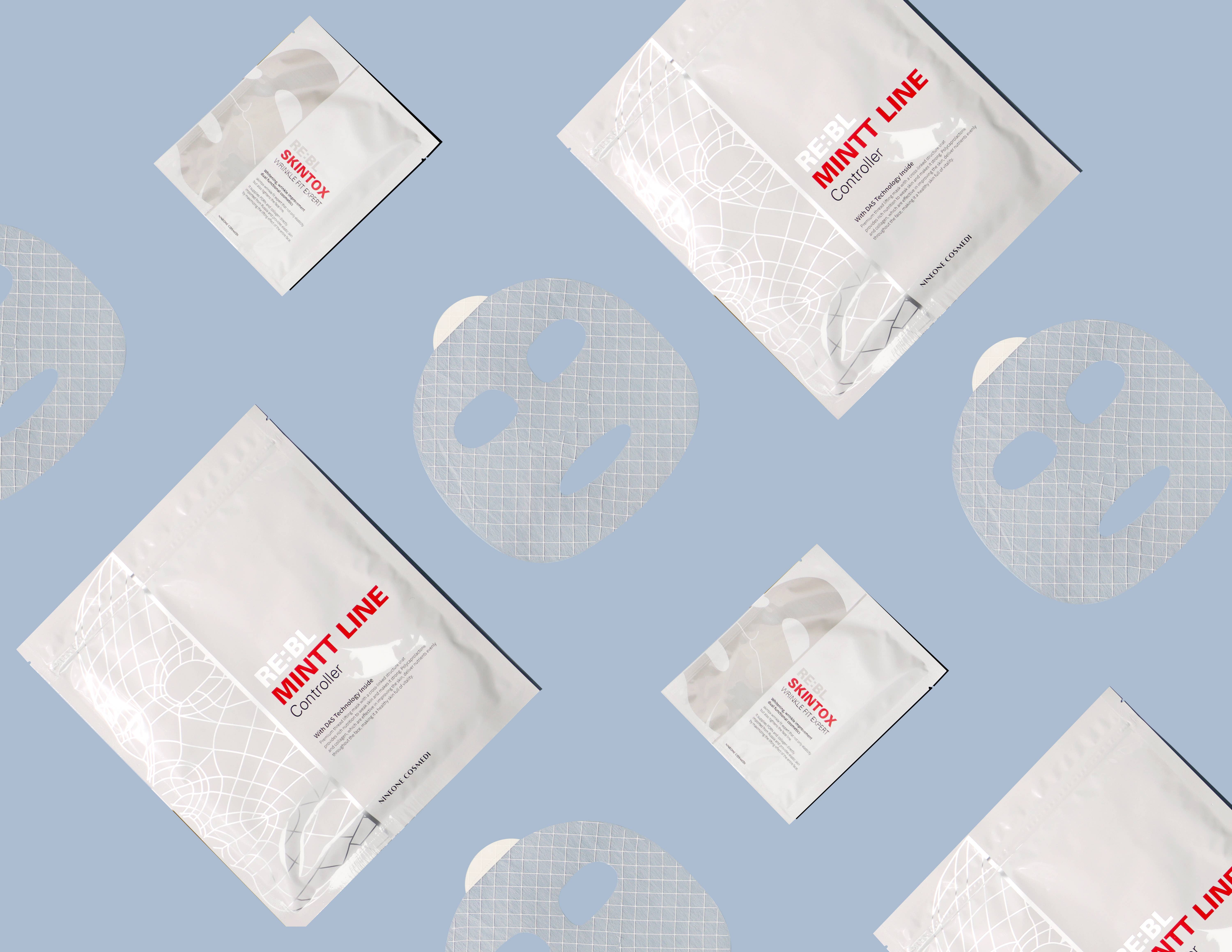 NINEONE COSMEDI - Vente Masque pour le visage - RE : Programme Real Fit BL MINTT 1002