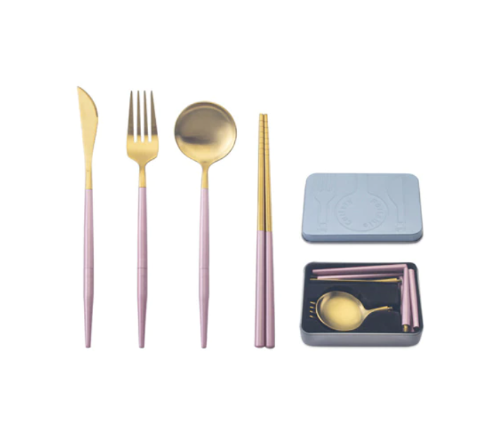 Homerely (We Cover All Import Duties) – Engroshandel Skærebestik sæt – Homerely bærbart sæt med lommeske og bestik6