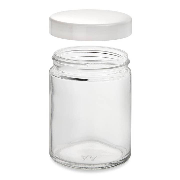 Cannatron - Wholesale Jar - Loud Lock - Glass Jar w/ Lid - 4oz - 100ct6