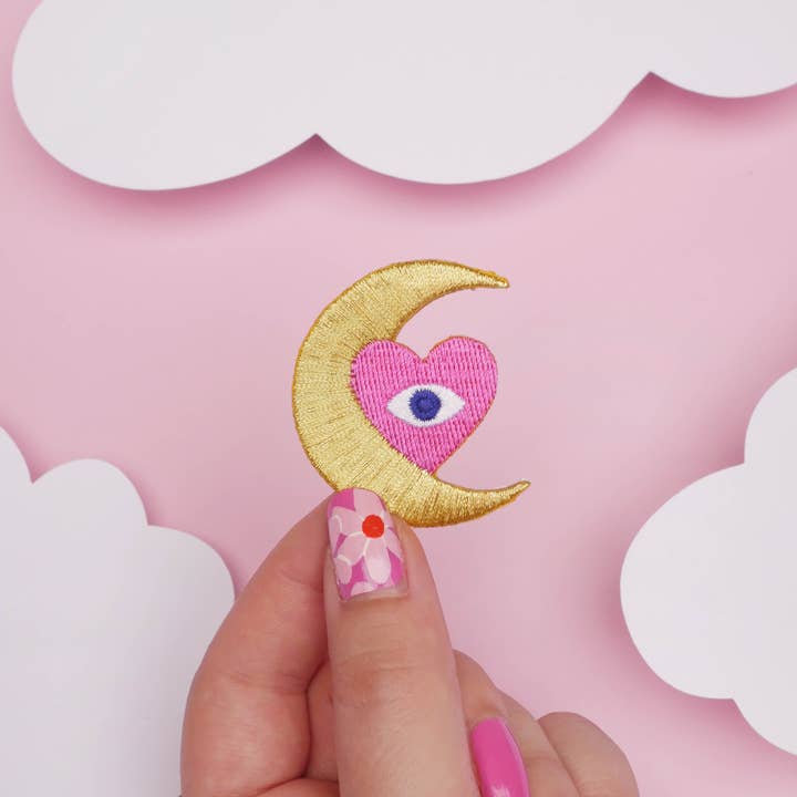 MALICIEUSE - Wholesale Patch - Adored Moon Iron-On Patch