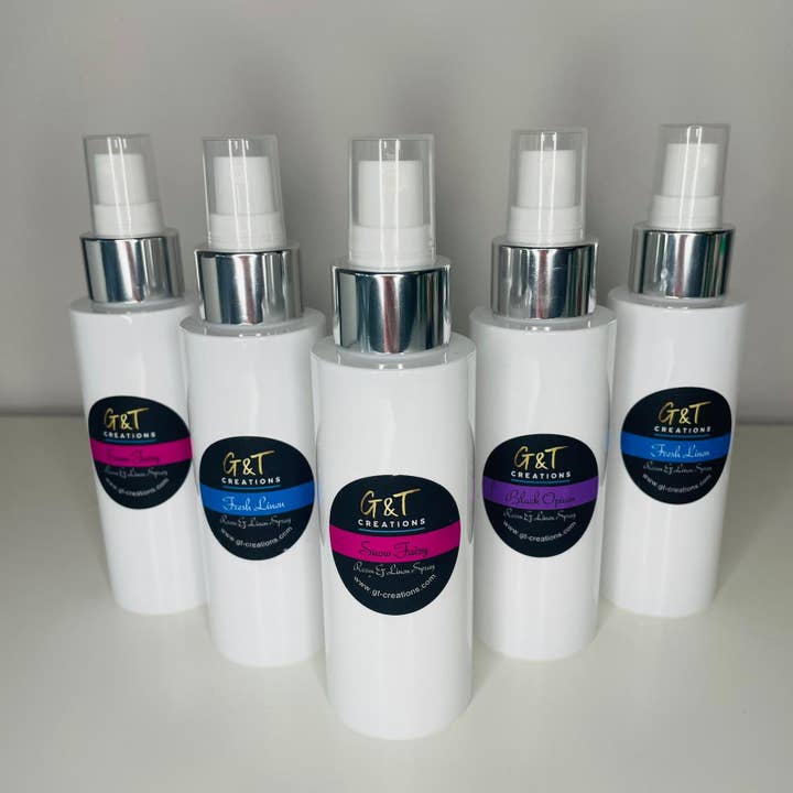 Spray pour chambre et linge 100 ml pour la vente par G&T Creations