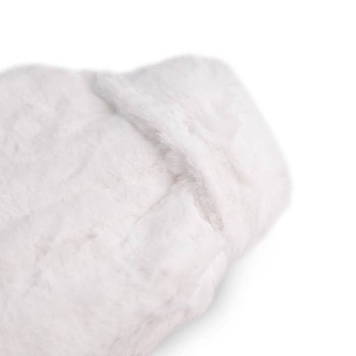CosyPanda - Wholesale Hot/Cold Compress - 2L White Faux Fur Hot Water Bottle4