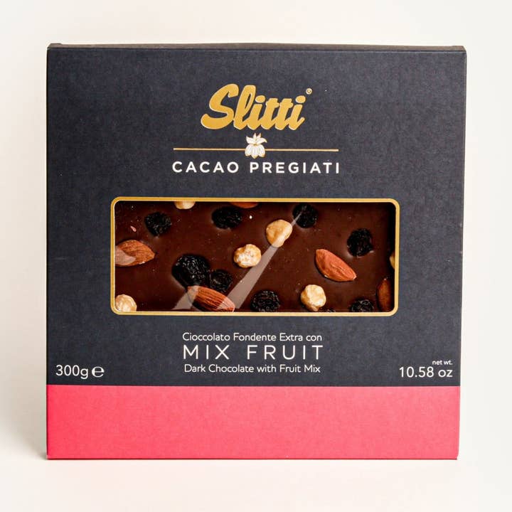 Dark Chocolate Cake Mix Fruit for wholesale by Slitti Experience SRL