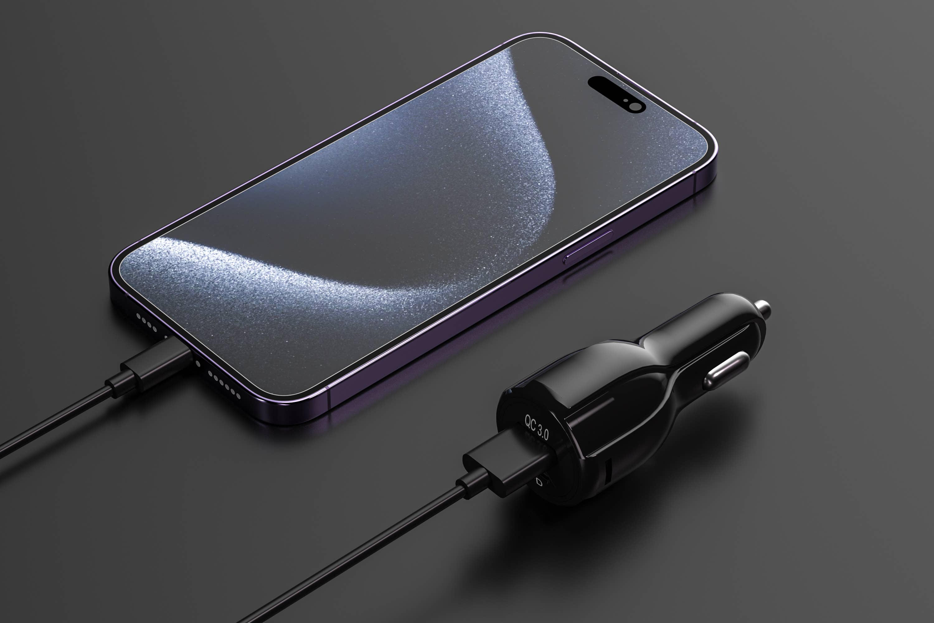 LAX Gadgets – wholesale Charging dock – Wireless Charging Vent Mount with Car Charger - Retail Pack10