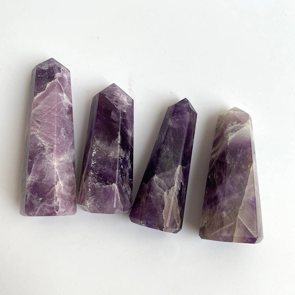 VIE - Vendita all'ingrosso Pietra/cristallo spirituale - Piccola torre obelisco 5-7 cm60