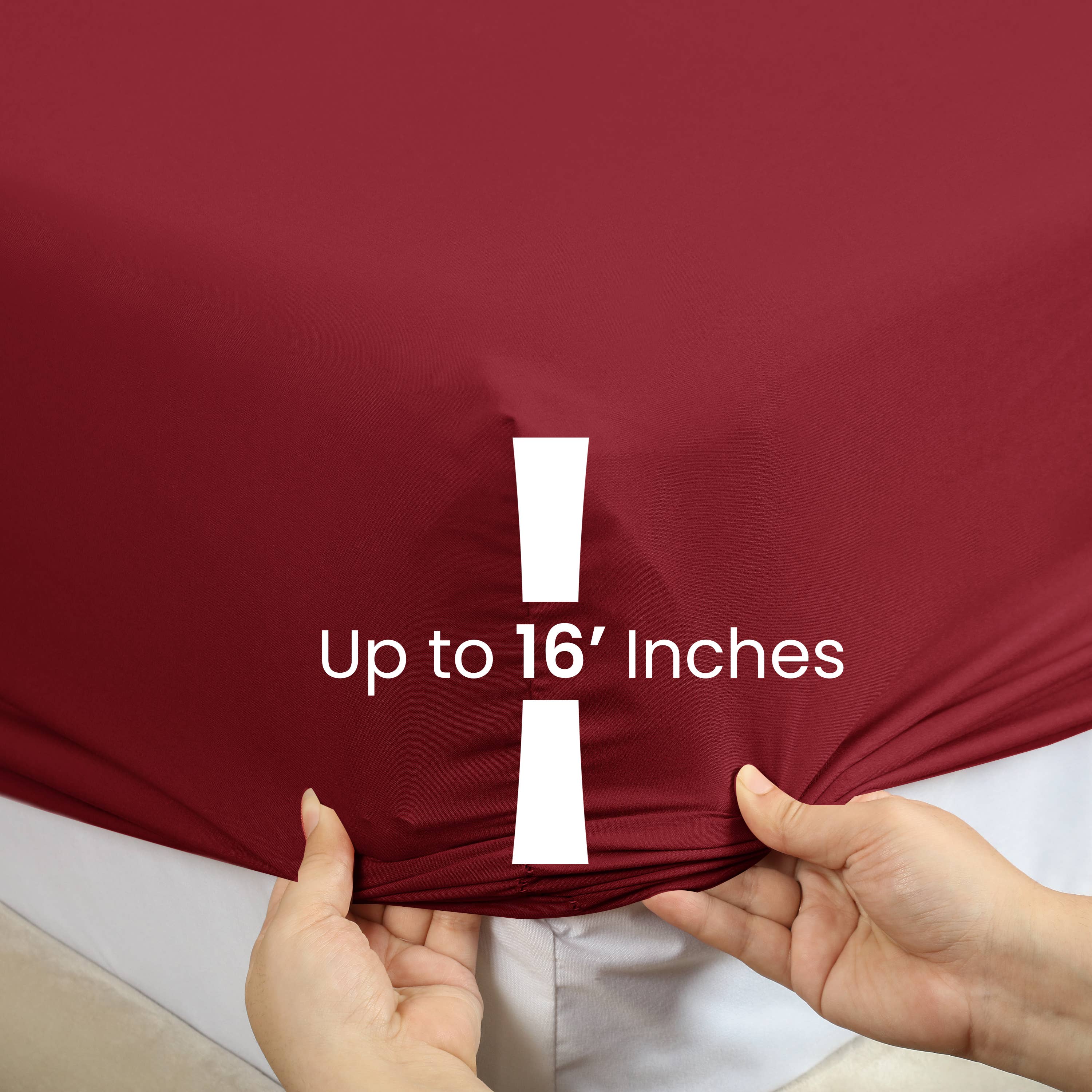 Cottonpassion_US - Vente Draps-housses - Draps-housses en microfibre douce avec bonnets extra profonds jusqu'à 40,6 cm80