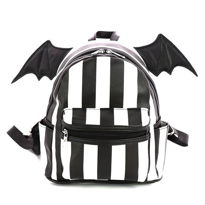 COMECO INC - Wholesale Backpack - Women's - Bat Wing Strip Mini Backpack1