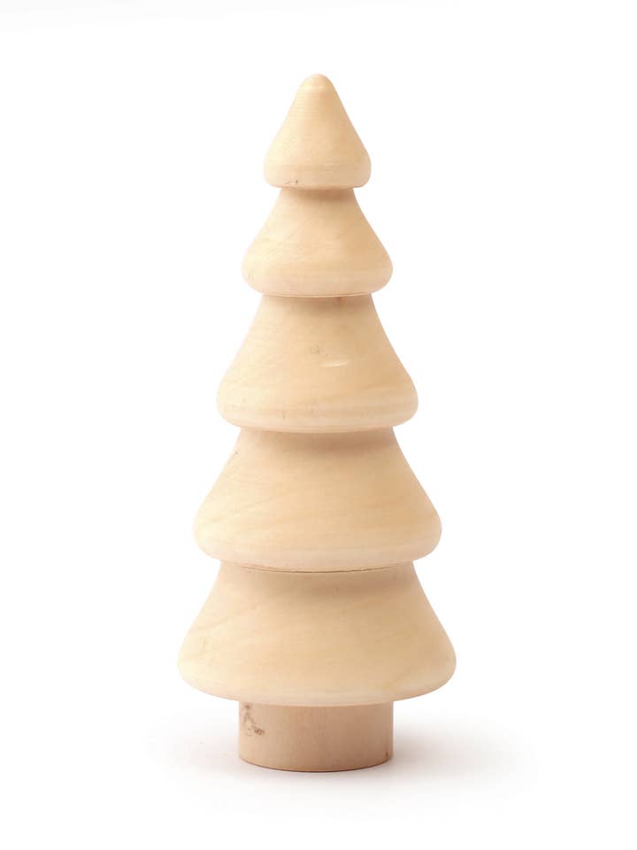 ALBERO DI NATALE DA DECORARE CON RILIEVO 3,8 CMX9,5 CM per la vendita all'ingrosso da parte di Graine Créative