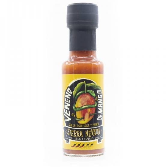 Salsas Y Especias Sierra Nevada SL - Wholesale Pikante saus - POISON DE BUENO SAUS MET MANGO