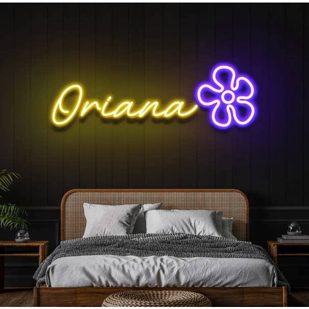 Glow Neon - Wholesale Neon Sign - Custom Name Neon Sign, Personalize Name for Decor and Gifts
