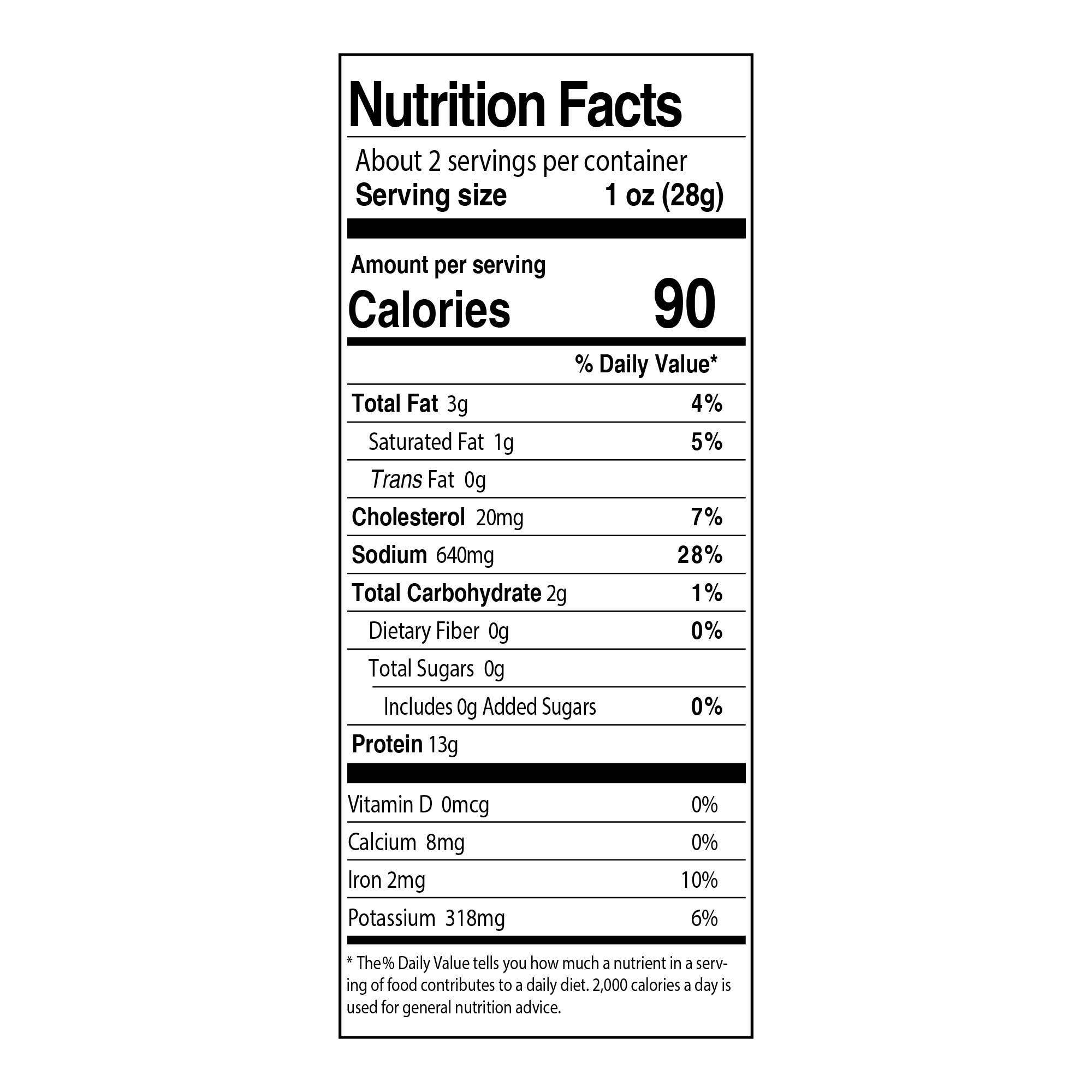 Baja Vida Snacks - Vente Viande séchée - Baja Vida Beef Jerky - Zéro Sucre Poivre Craquant10