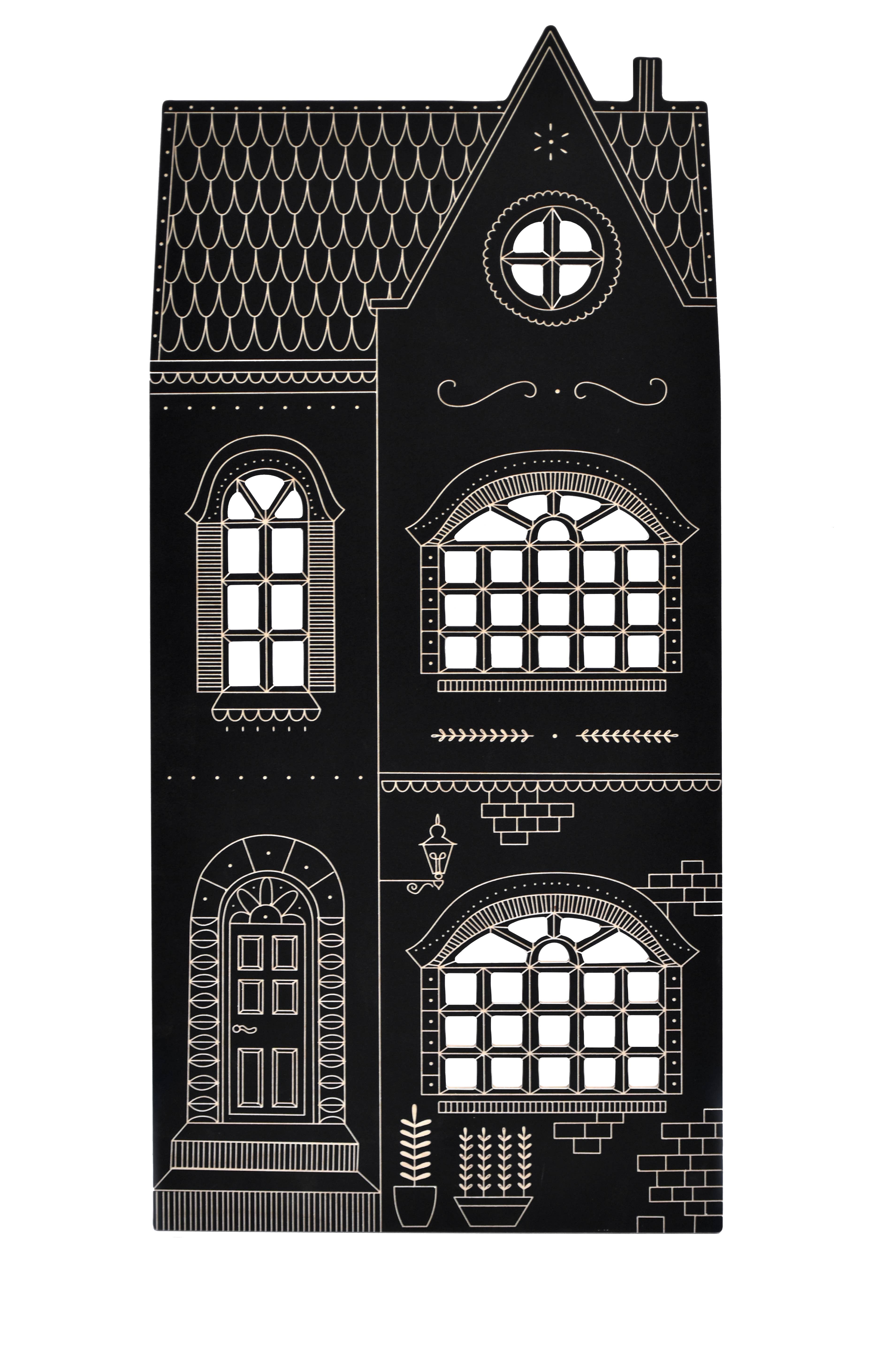 milin – Lousa - Crianças e bebés por atacado – Casa de habitação grande, lousa de madeira com giz14