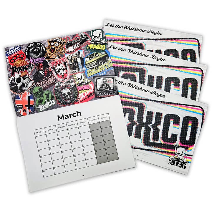 2026 Calendar (A3) (Copy) for wholesale by Toxico