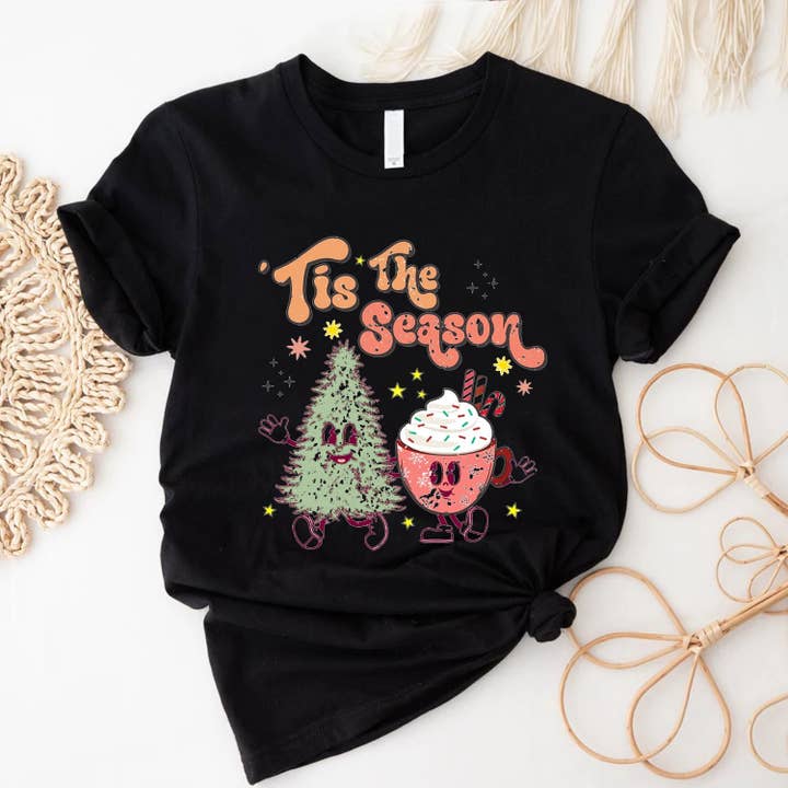 STARCHIS - Wholesale Screen Printed T-Shirt - Women's - Tis the season