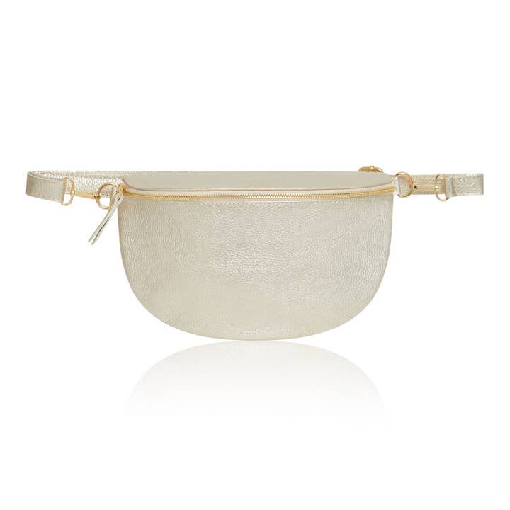 MONTTE DI JINNE – wholesale Crossbody bag – Women's – Italian Genuine Leather Crossbody Bum Bag-Large4