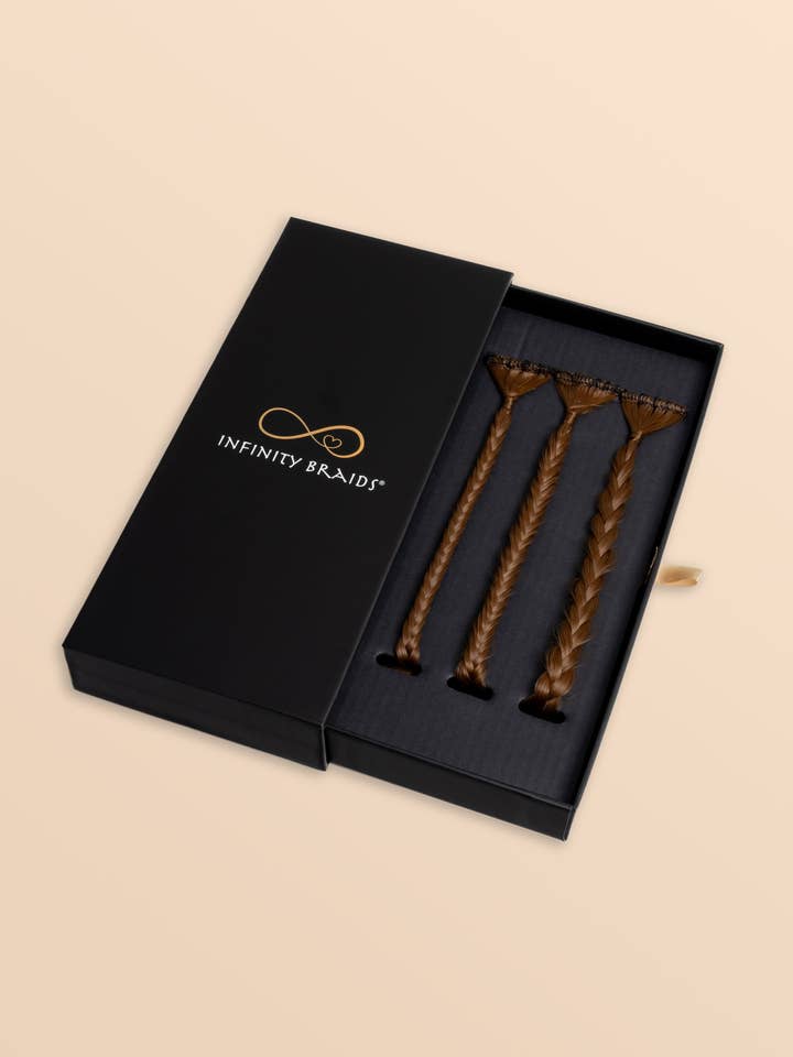 Infinity Braids® - Infinity Braidies - Ámbar Albaricoque para venta al por mayor de Infinity Braids