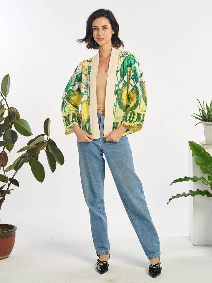 Kathmandu Imports - Wholesale Cardigan - Women's - WOMENS CLOTHING-COTTON CARDIGAN (TH-1934)