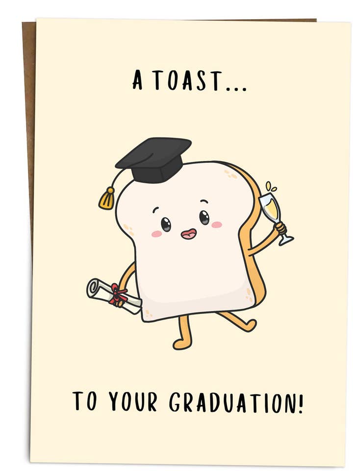 Tillykke med eksamen kort for engroshandel hos BYANIKA