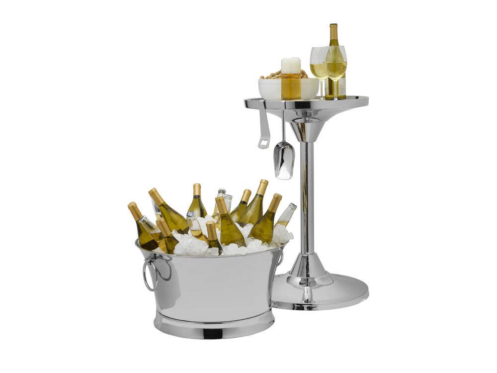 Lifetime Brands Silverwarehouse - Wholesale Ice Bucket - Mikasa 30 Qt Beverage Tub With Stand And Tools3