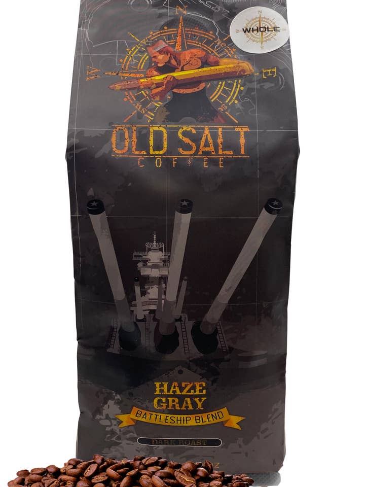 Haze Gray Battleship Blend for wholesale by Old Salt Coffee Company