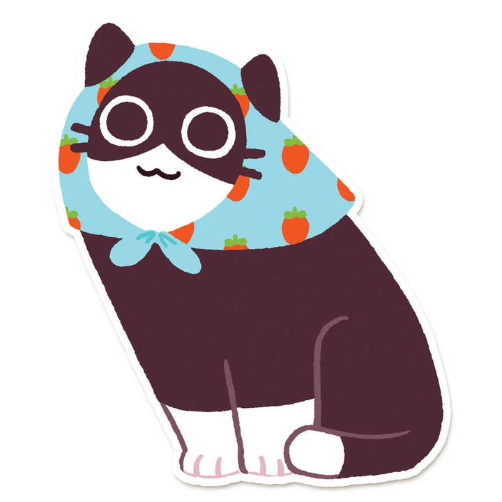 Autocollant en vinyle Babushkat pour la vente par Maofriends