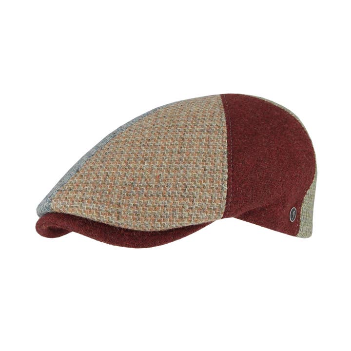 HARRIS TWEED CAP MADE IN FRANCE - FLHH404 for wholesale by FLECHET