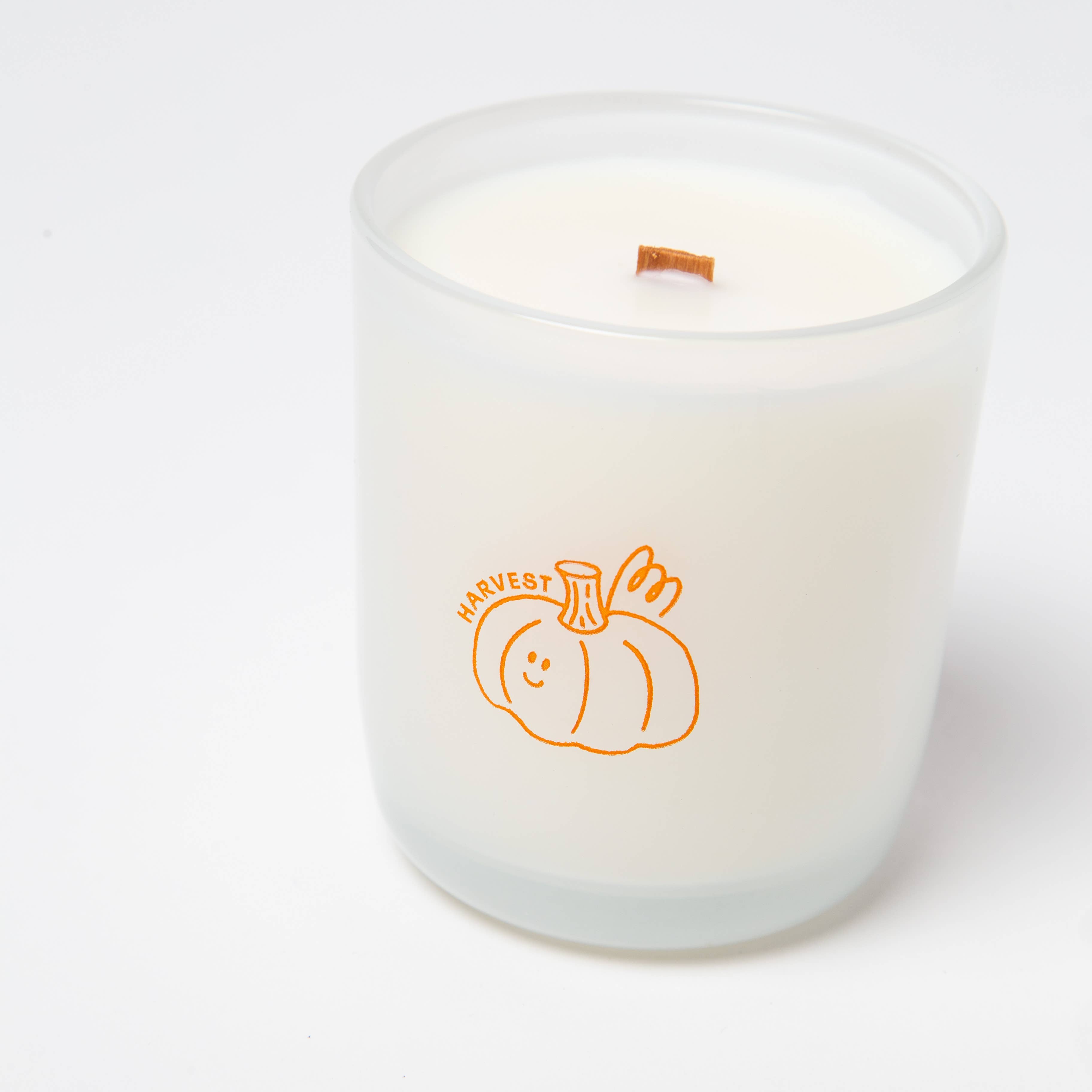 Milk Jar Candle Co. - Wholesale Jar/Filled Candle - Harvest - Orange, Clove & Pumpkin Spice Soy 8oz Candle4