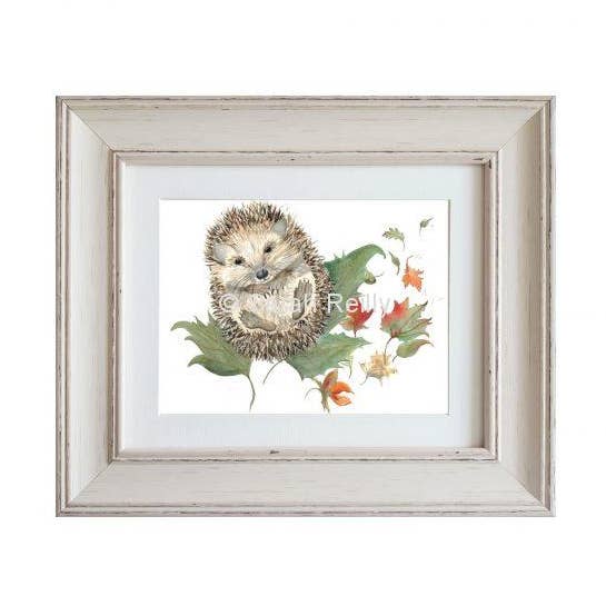 Impresión enmarcada de Mr Prickles Hedgehog, tamaño mediano para venta al por mayor de Love Country