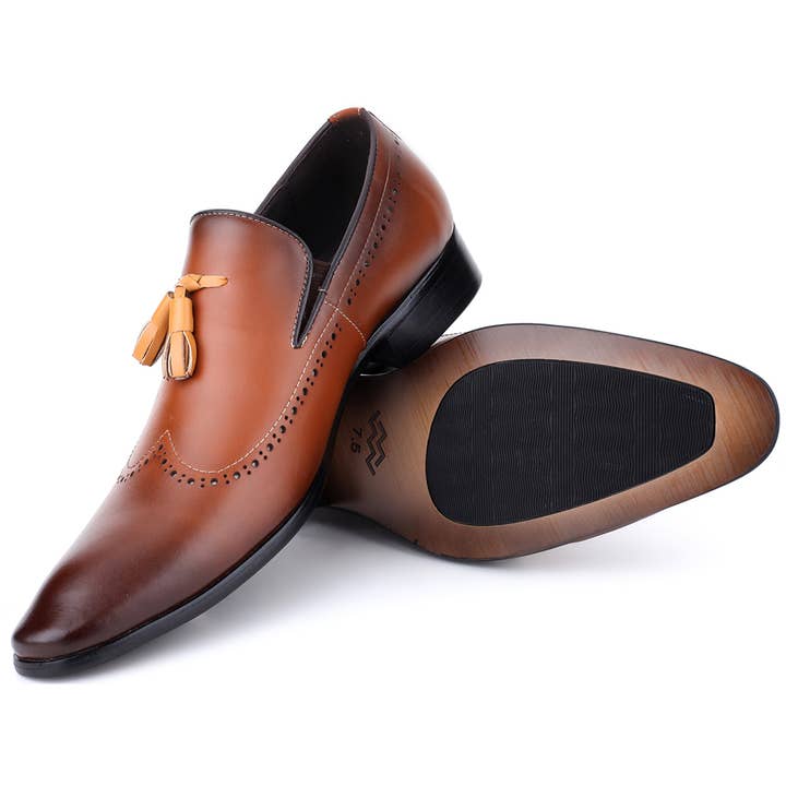 Mio Marino – Engroshandel Oxford - Herre – Tassled Oxford Sko4