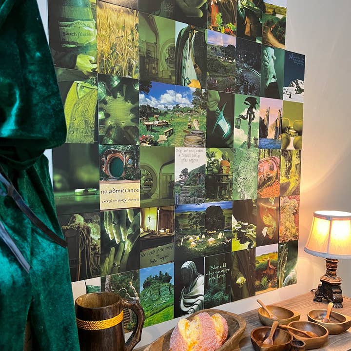 Conquest Journals - Wholesale Collage - Lord of the Rings From the Shire Wall Collage Kit (4'' x 6'')