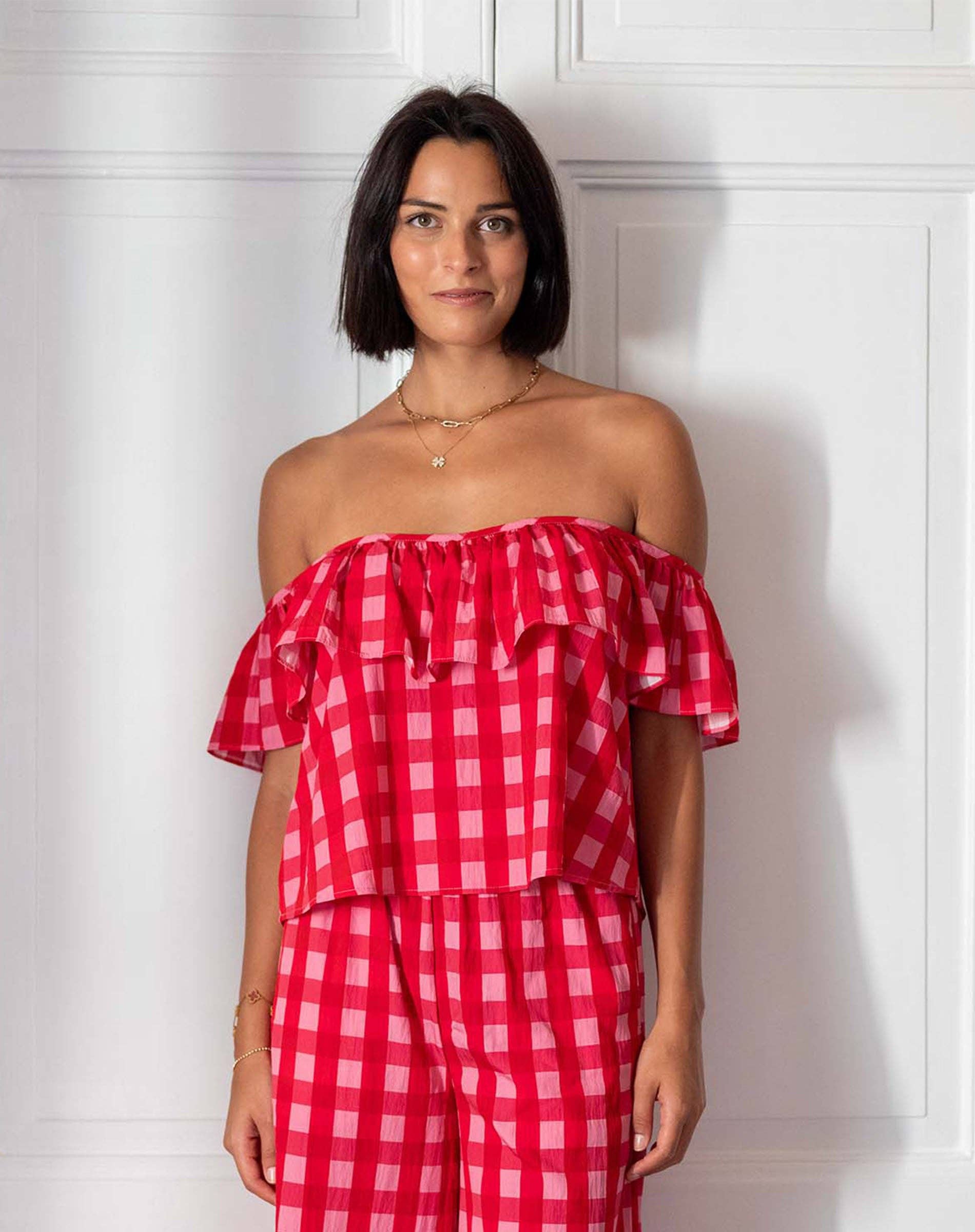 MERSEA - Wholesale Blouse - Women's - Veranda Ruffle Top18