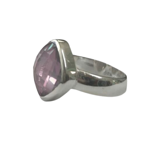 Esprit Creations - Wholesale Single Stone/Solitaire Ring - Rose Quartz Fascination Ring1