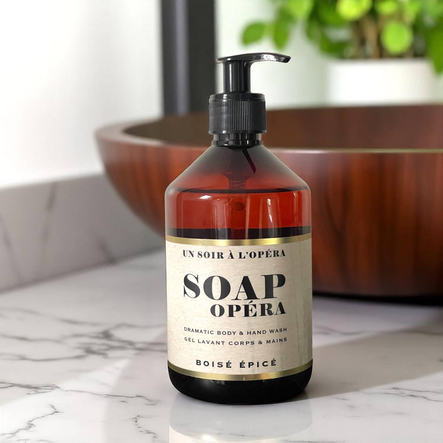 Un Soir A L'Opéra - Wholesale - Venta al por mayor Jabones de manos - GEL LIMPIADOR CUERPO Y MANOS MADERA ESPECIADA3