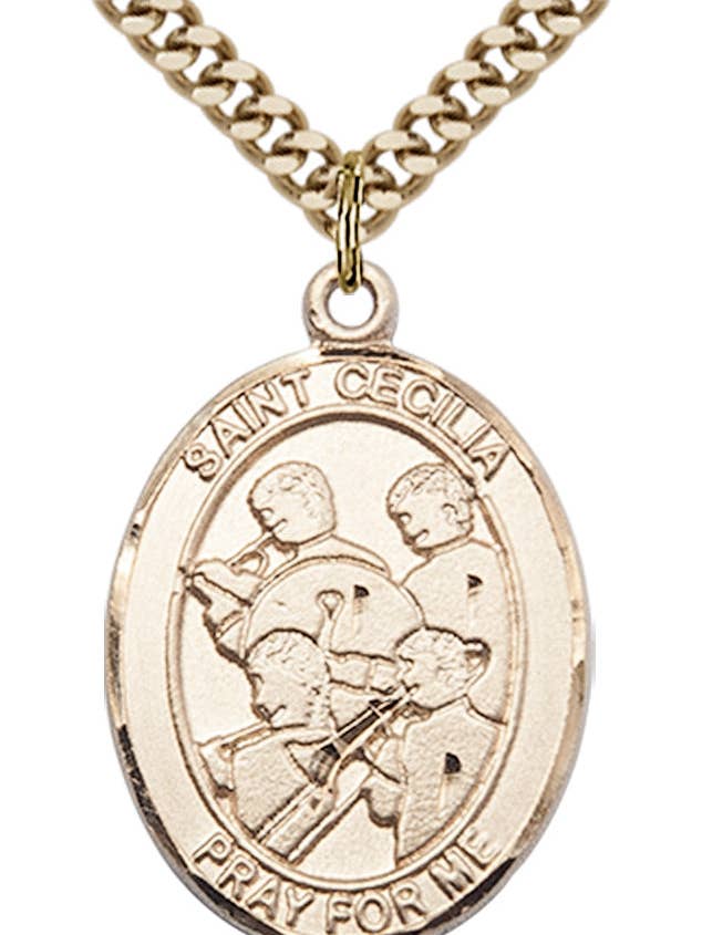 Pendentif de la fanfare Sainte-Cécile pour la vente par Tony’s Jewelry