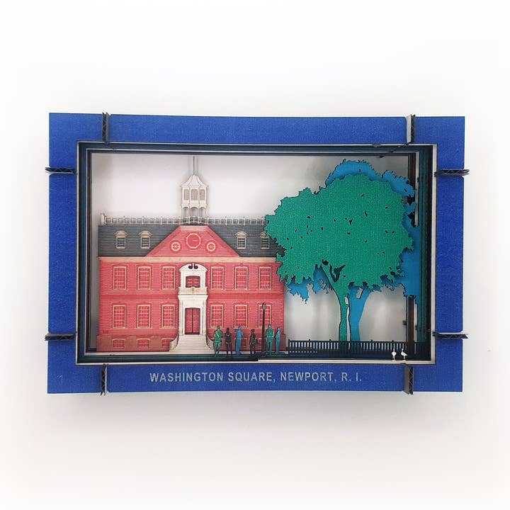 Tunnelbuch aus Pappe: Washington Square für den Großhandel von Banko Box