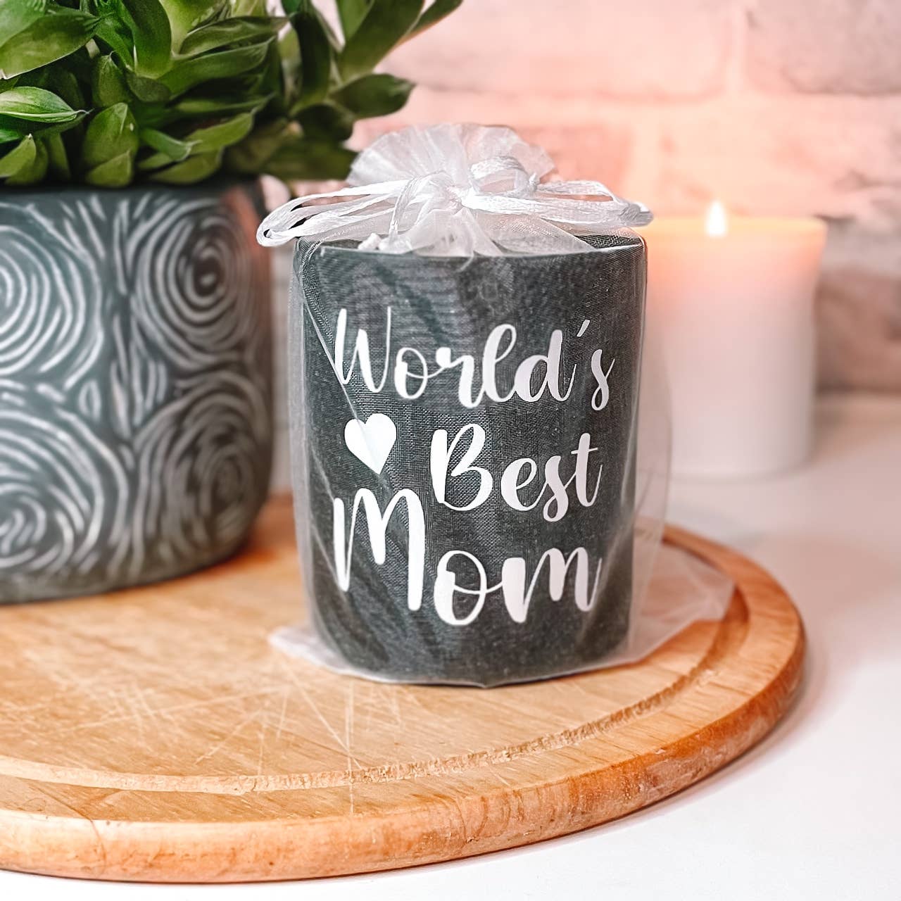Suzanne’s dream designs - Wholesale Jar/Filled Candle - Mothers day gift - Worlds best mum candle
