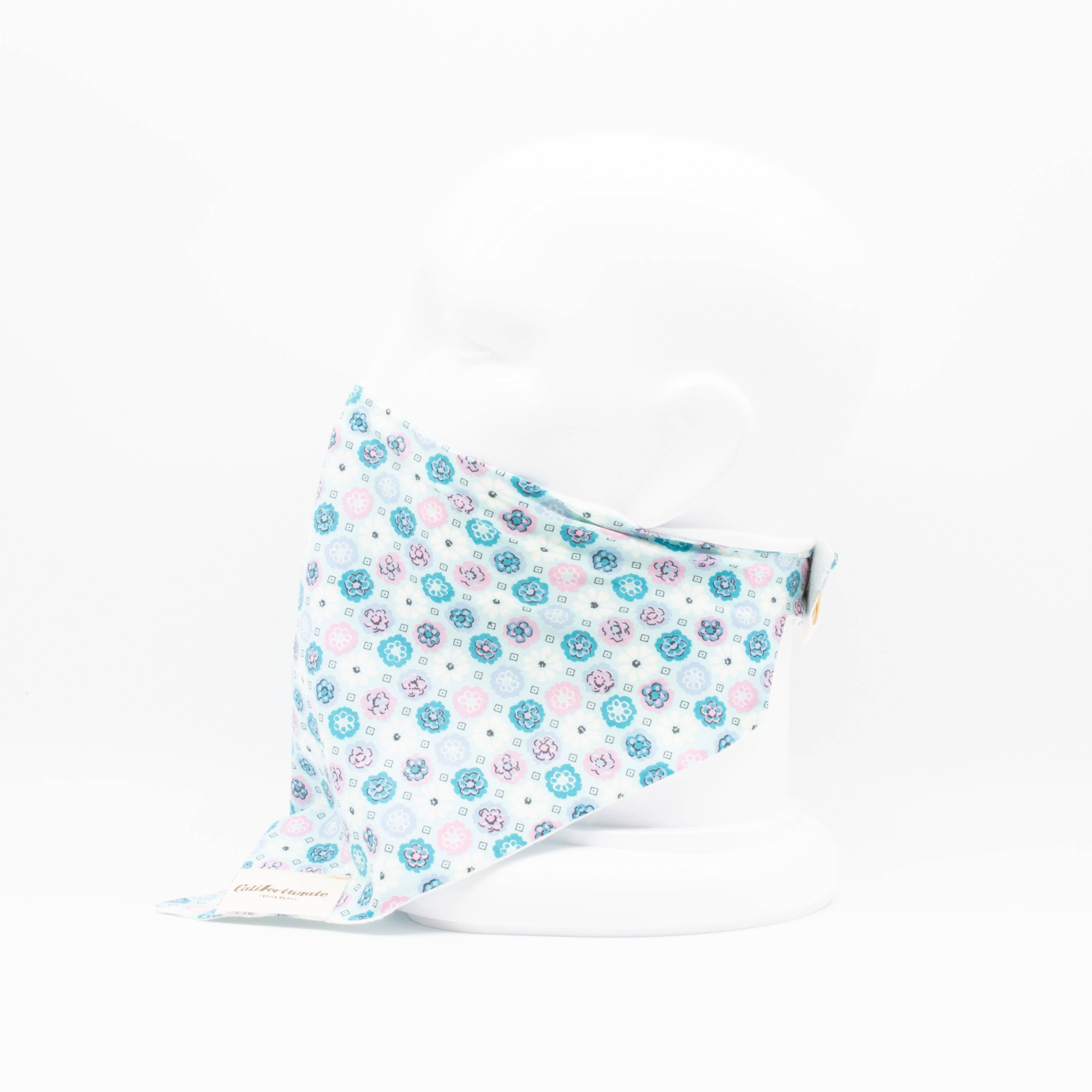 Maskdanna by Califortunate - Wholesale Non-Medical Disposable Mask - MASKDANNA VIOLET FLOWERS1