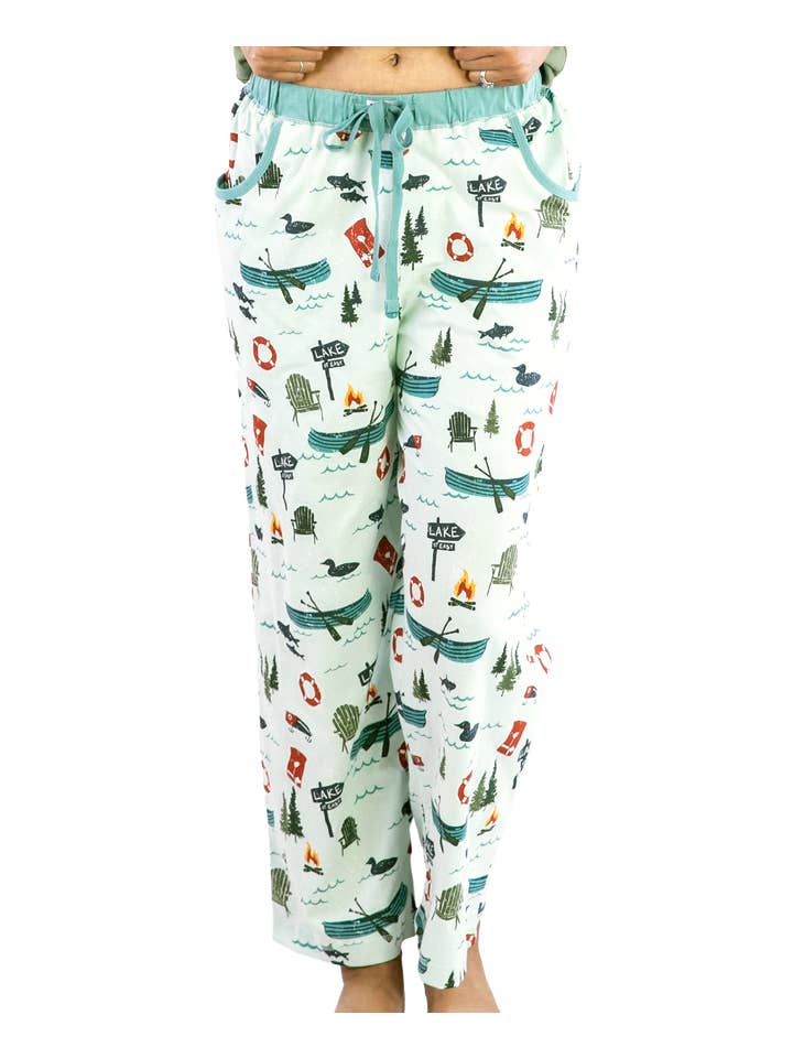 Lazy One - Wholesale Sleepwear Bottom - Women's - Lake It Easy Women's Pajama Pant2