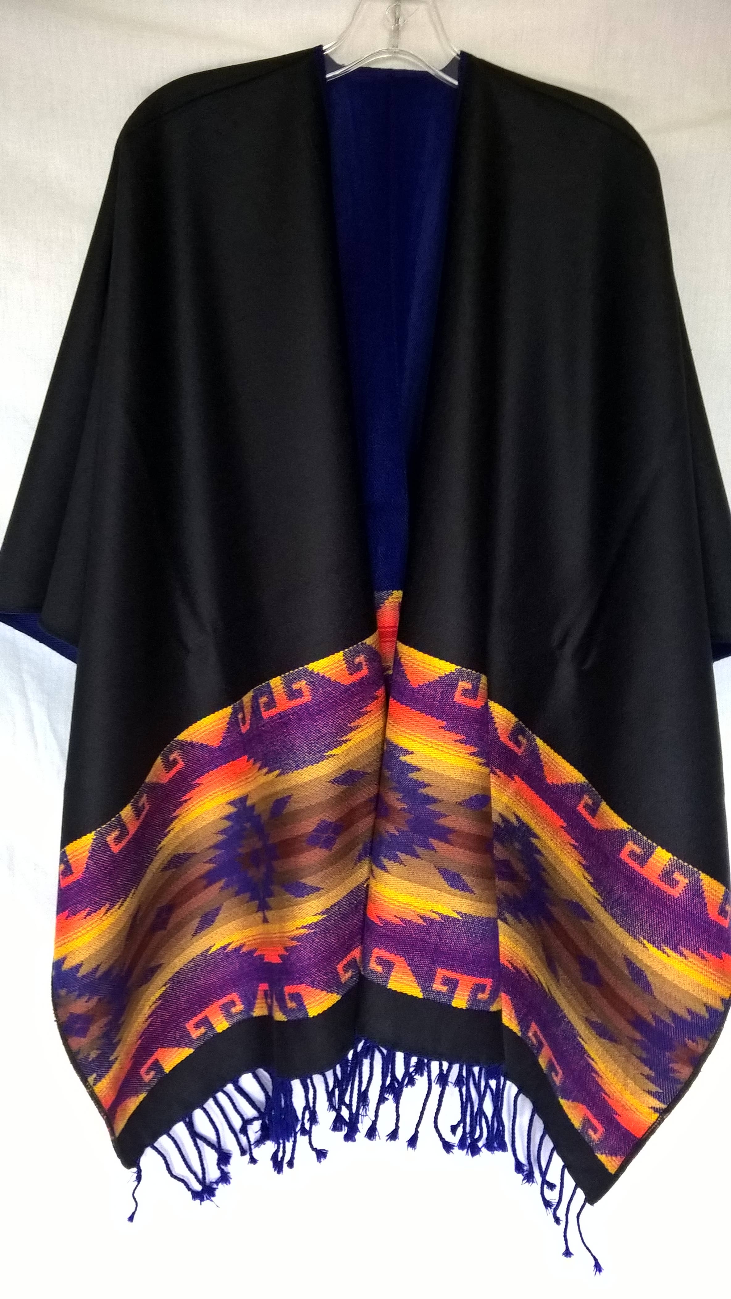 Treasure of ANDES - Venta al por mayor Poncho - Mujer - Poncho Andino Artesanal REVERSIBLE Unisex ENVÍO GRATIS39