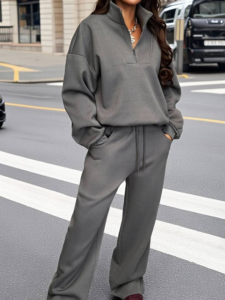 CWSTB00567_LONG-SLEEVED SWEATSHIRT AND SWEATPANTS SET for wholesale by NINEXIS